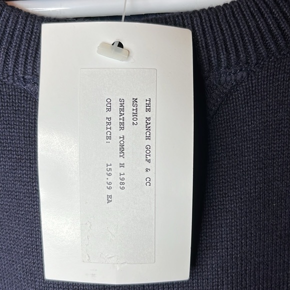 Tommy Hilfiger Golf Sweater for Men Size XL Blue - Picture 5 of 11